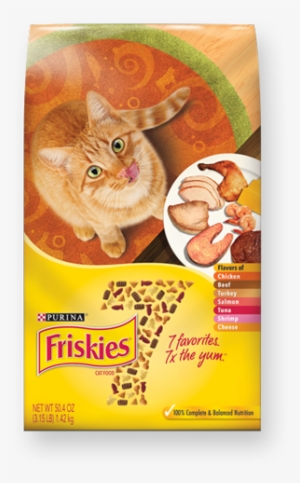 Shop Now - Purina Friskies 7 Cat Food 12 Oz. Pouch