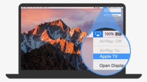 Click The Airplay Icon In The Menu Bar And Select Your - Macos Sierra By Chris Kennedy 9781537680996 (paperback)