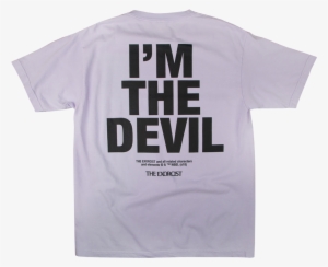 Ss The Exorcist The Devil Tee Lavender - The Exorcist