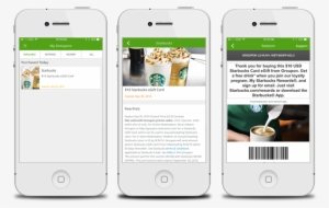 $10 Starbucks Gift Cards, Only $5 At Groupon - Starbucks Mobile Coupon