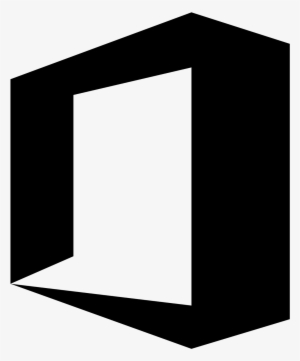 Black, Office Icon - Microsoft Office Icon Black