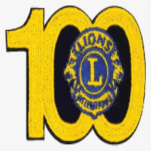 Lions 100 Years Patch Details - Emblem