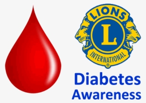 Diabetes Awareness Logo - Lions Club