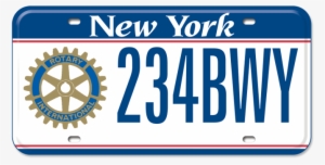 Cost - New York Yankee License Plate