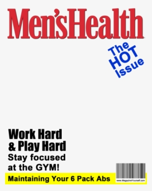 Create A Fake Men's Health Magazine Cover - Mens Magazine Cover Template