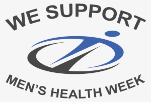 "we Support Men's Health Week" Logo - Men's Health Week National 2018