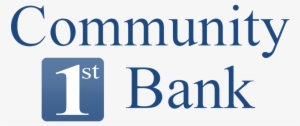 Community First Bank Las Vegas - Community 1st Bank Logo