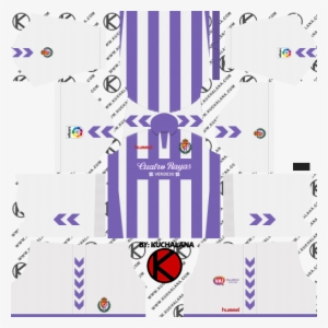 Real Valladolid 2018/19 Kit - Real Valladolid Dream League Soccer
