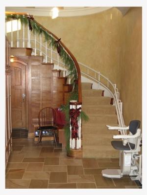 Stair Lift Curved Christmas - Stairlift