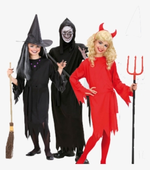 Mens Halloween - Sancto International Black Witch Costume