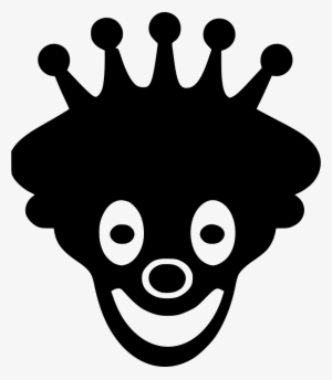 Queen Joke Mask Face Halloween Comments - Crown Joker