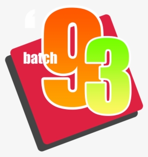 Just Played With The Font Faces & Vector Shapes With - Batch Reunion Logo Design