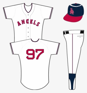 Los Angeles Angels Of Anaheim - Chicago Cubs Home Uniform