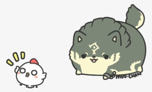 Chicken, Wolf Link, And Link Image - Chibi Wolf Link