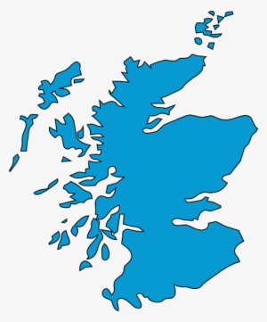 Outline Of Scotland - Scotland Clip Art