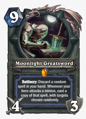 Since This Greatsword Is In So Many Games, Why Not - Hearthstone Un Goro Cards