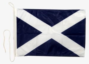 Scotland Boat Flag - Saltire Flag Transparent Background