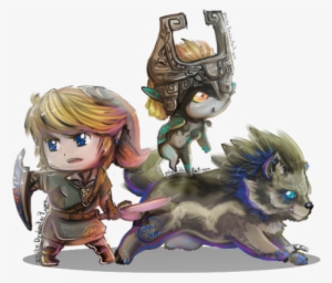 Wolf Link Chibi Download - The Legend Of Zelda: Twilight Princess