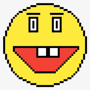 Emoji Face Xd - Pixelated Circle