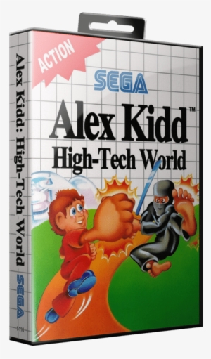 Boxart Is Great For Your Front Ends On Cabinets, Such - Sega Alex Kidd In High-tech World