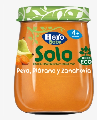 Solo Pera, Plátano Y Zanahoria - Hero Solo