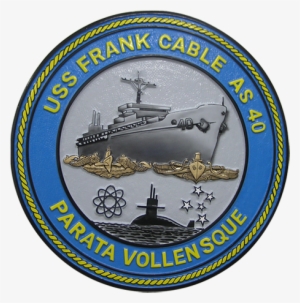 Larger Image - Uss Frank Cable As 40 Logo