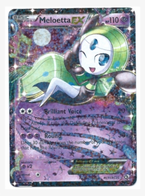 Meloetta Ex Pokemon Card Bw Legendary Treasures Radiant