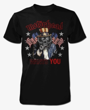 Motorhead Wants You T-shirt - Motorhead America Shirt