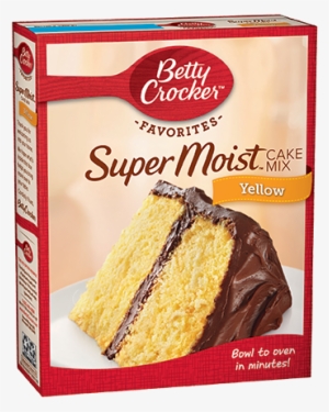 Supermoist® Yellow Cake Mix - Betty Crocker Yellow Cake Mix