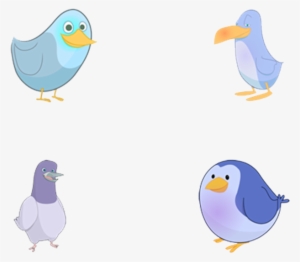Cute Bird Icon Design - Portable Network Graphics