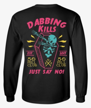 Dabbing Kills Long Sleeve Shirt - 50 Mill Club Pewdiepie