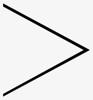 Border Arrow Right - Right Arrow Thin Png