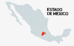 Estado De México - Mexico Map Transparent Background