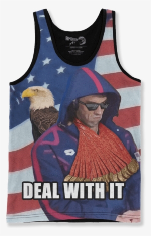 Phelps Deal With It - Major Payne V1 - Unisex Tank / Sublimation / S