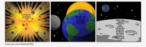 Creation Of Earth - Destroyed Earth Png Cartoon