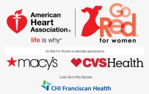 Tm Go Red Trademark Of Aha - American Heart Association Go Red 2017
