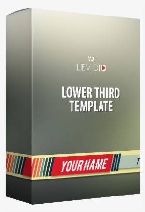 Lowerthird Video - Book Cover
