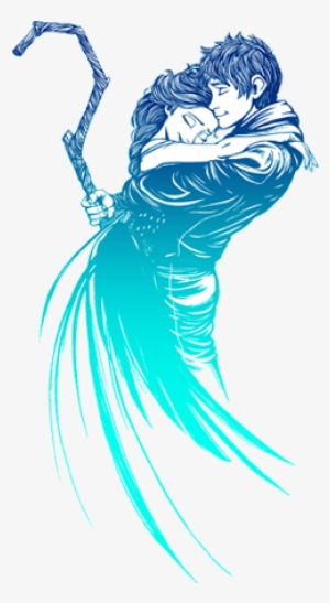 Elsa & Jack Frost Wallpaper Entitled Jack Frost And - Queen Elsa And Jack Frost Fanart