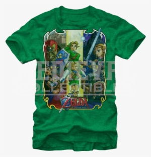Ocarina Of Time Character T-shirt - Am The Treat T Shirt