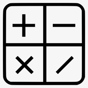 Mathematics Operations Algebra Comments - Icone Matematica Png