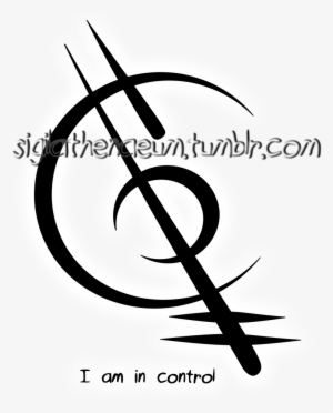 “i Am In Control” Sigil - Calligraphy