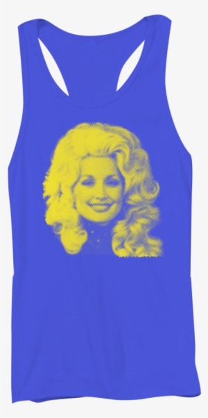 Dolly Parton Halftone Racerback Tank Top - Dolly Parton, Gender, And Country Music