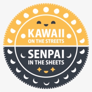 Funny Kawaii Design Humour Senpai - Kawaii On The Street Senpai In The Sheets Meaning
