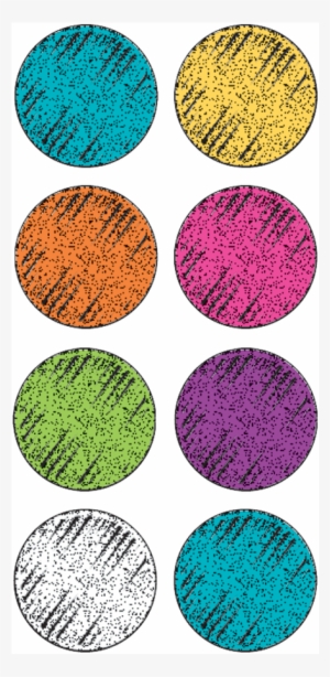 Tcr5645 Colorful Chalk Mini Stickers Image - Jack Daniels Cupcake Logo