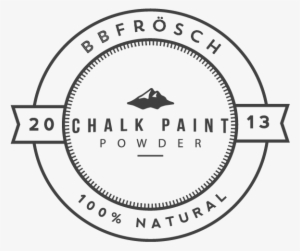 Bb Frösch Chalk Paint Powder Round - Cuba National Football Team Logo
