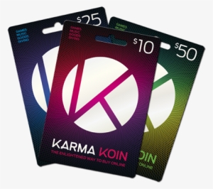 karma koin is available in denominations of $10, $25, - karma koin prepaid card,