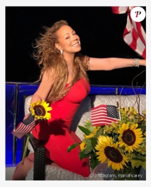 Mariah Carey Célèbre La Fête De L'indépendance Américaine, - Mariah Carey