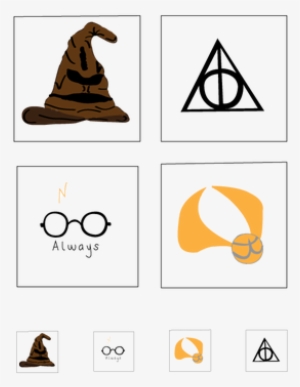 Harry Potter Icons - Illustrator