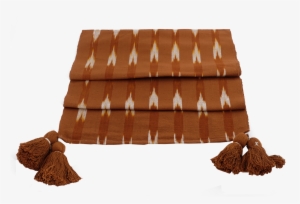 Serpentina Nutmeg & White Runner - Chocolate