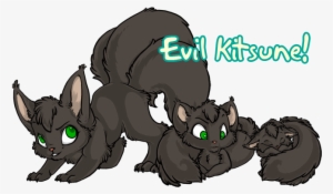 Evil Kitsune - Cartoon